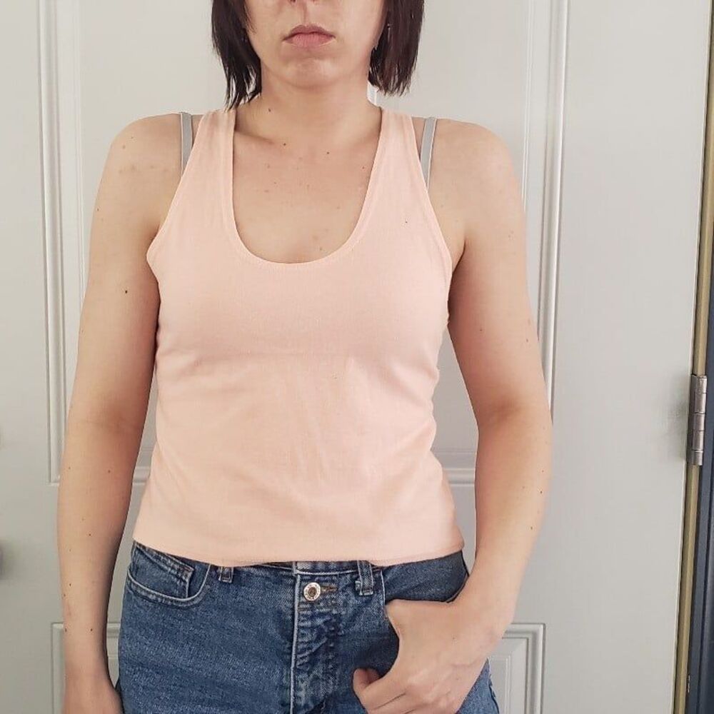 90s Pink Racerback Tank